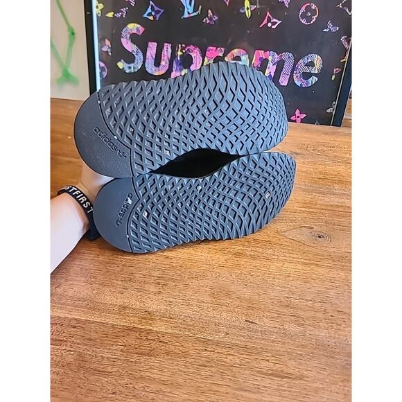 Adidas Originals U_Path X C Black & Gold Running Sneakers - Size 5.5Y - FW7690 - Picture 5 of 11